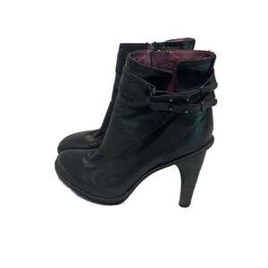 Tsubo Leather Platform Cut Out Booties 8.5 M
